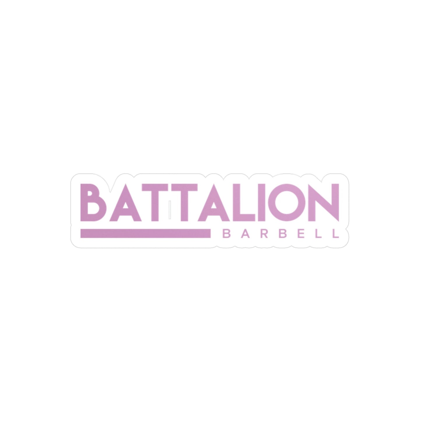 Decal - Battalion Pink Logo