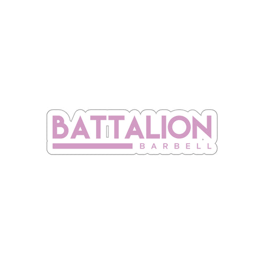 Decal - Battalion Pink Logo