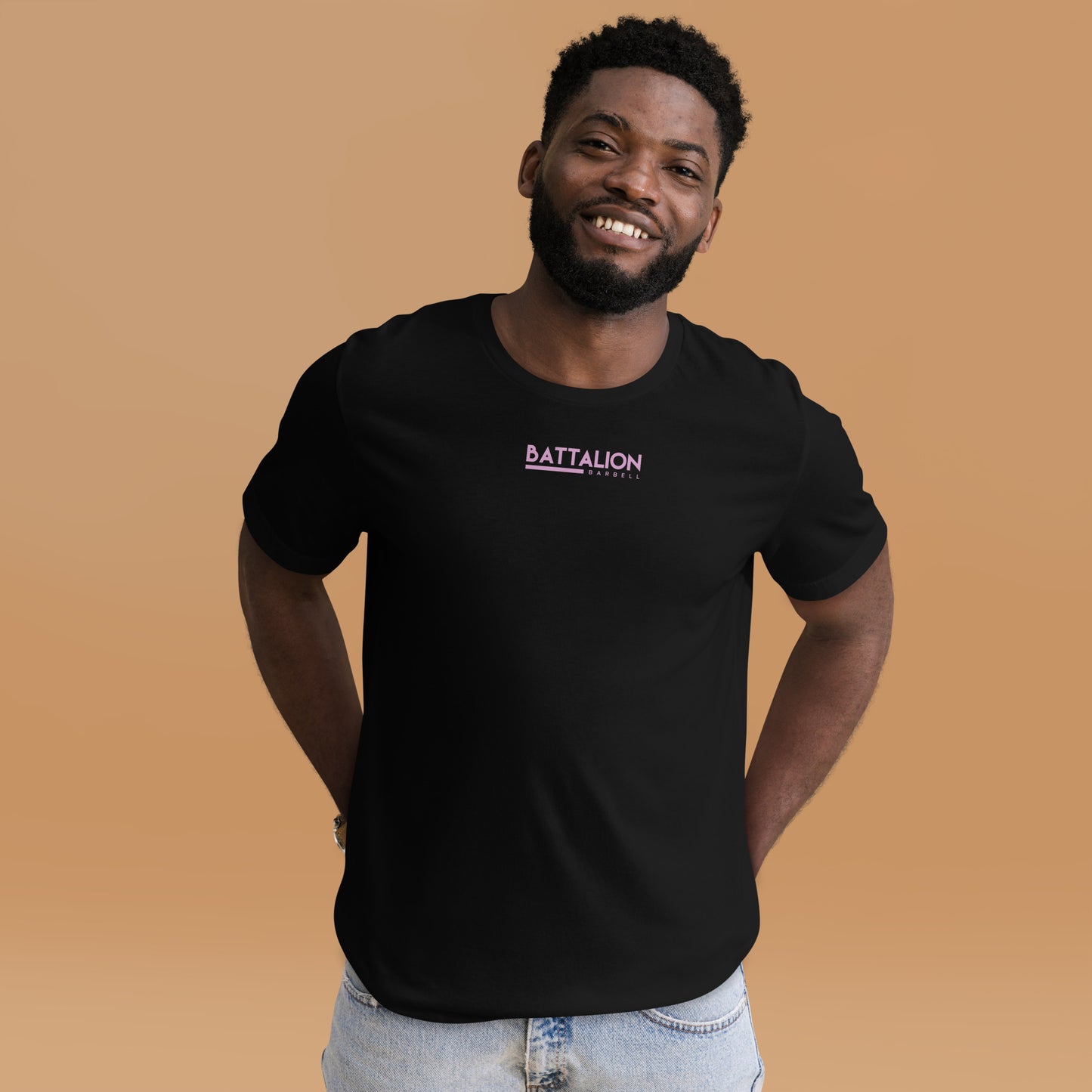 Battalion Comp Tee - Battalion Pink Logo