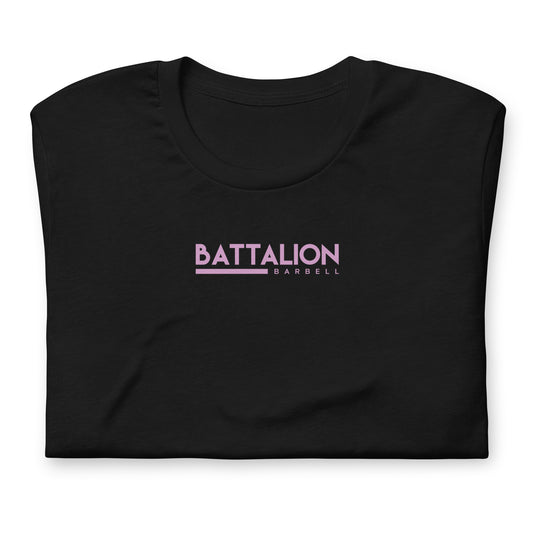 Battalion Comp Tee - Battalion Pink Logo